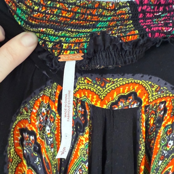 Free People Black Handkerchief Skirt - Picture 3 of 3